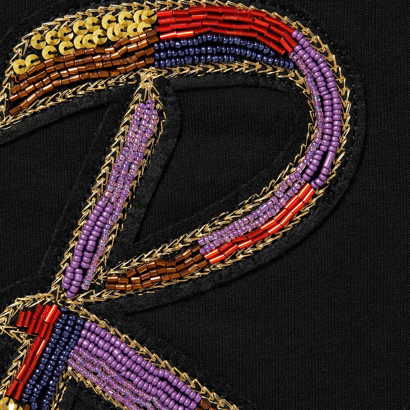 Beaded Hooded Sweatshirt view 12